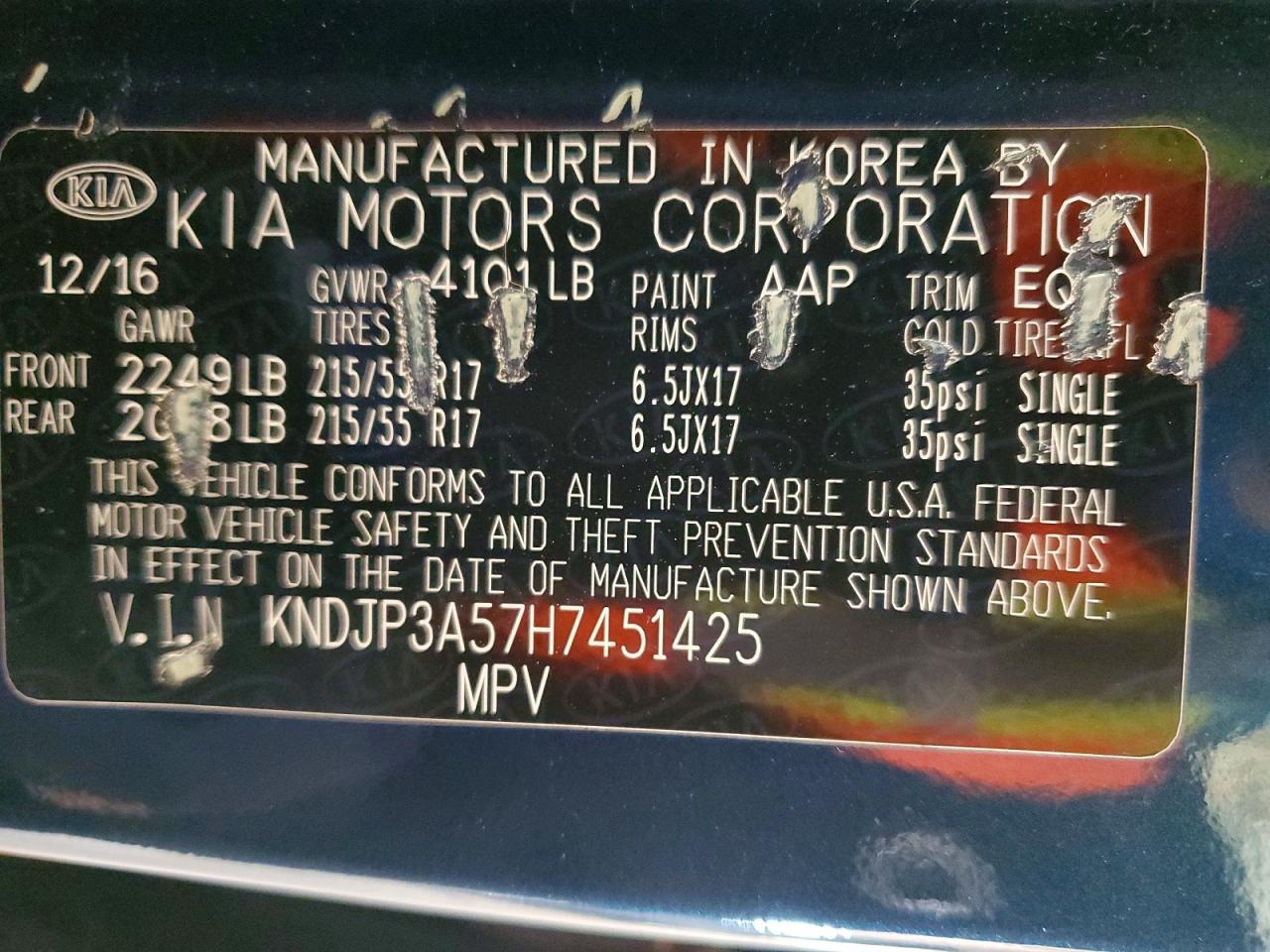 2017 KIA SOUL + photo 13