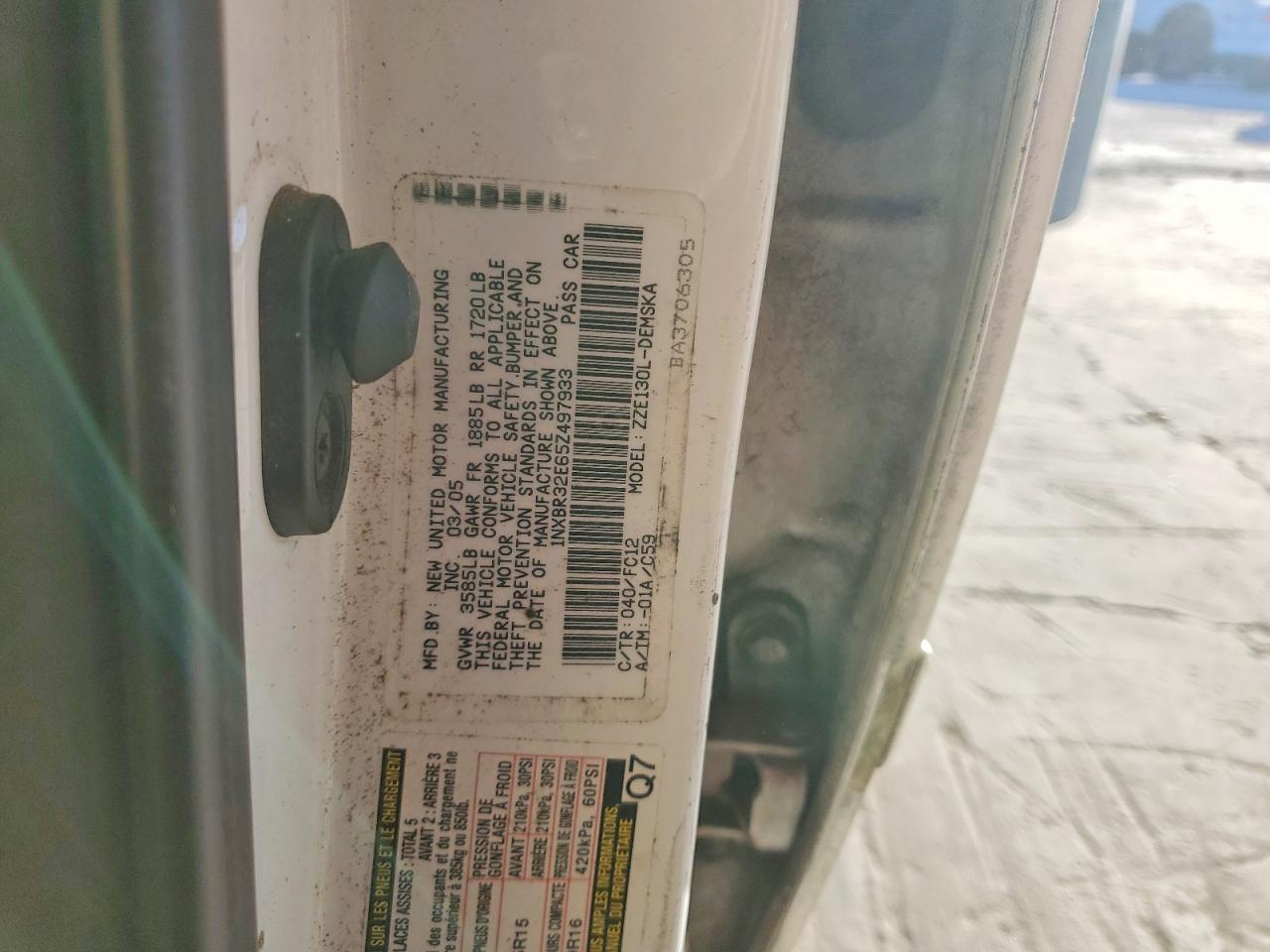 2005 TOYOTA COROLLA CE photo 23