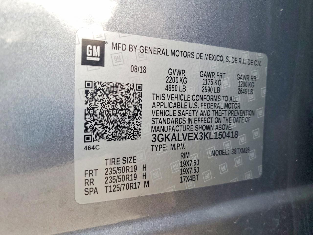 2019 GMC TERRAIN SLT photo 13
