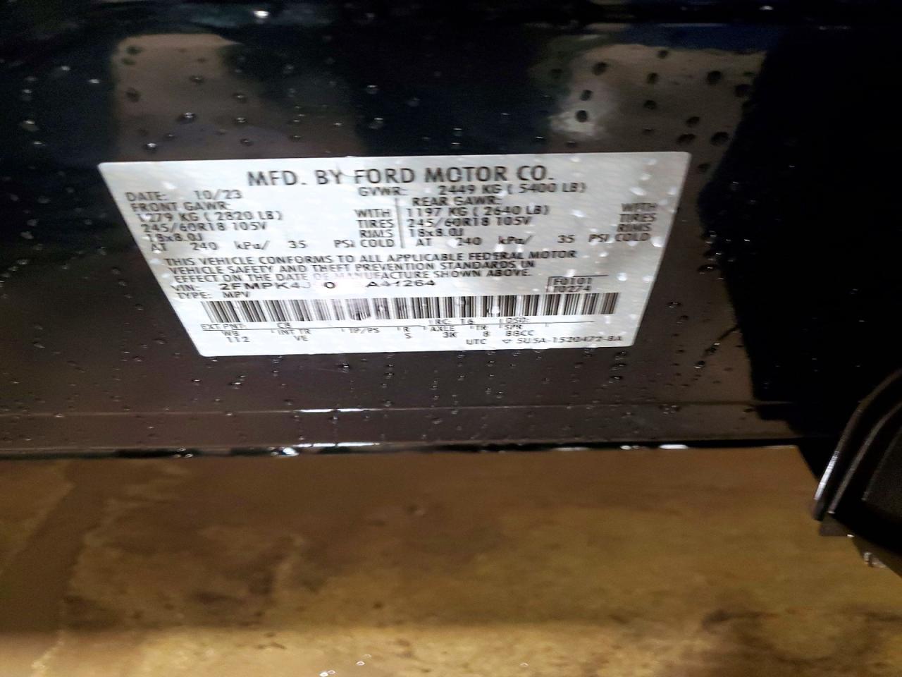 2024 FORD EDGE SEL photo 27