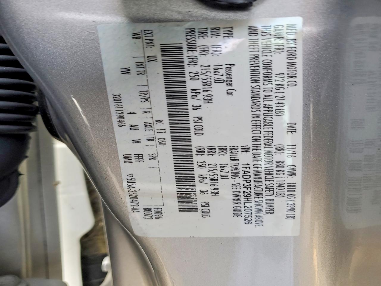2017 FORD FOCUS SE photo 25