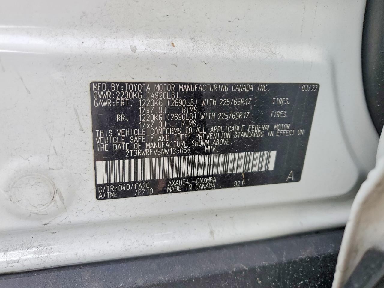 2022 TOYOTA RAV4 XLE photo 13