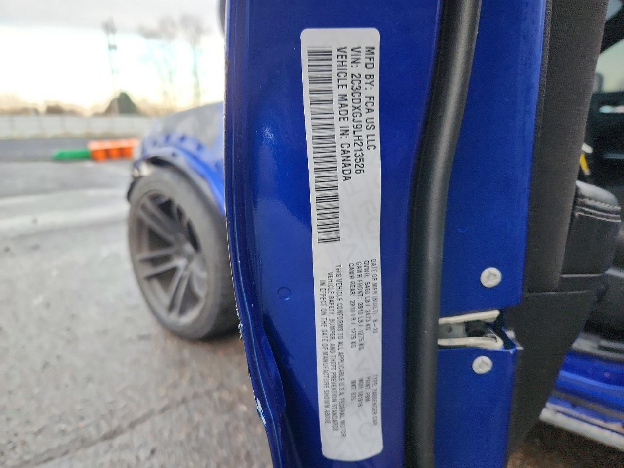 2020 DODGE CHARGER SCAT PACK photo 12