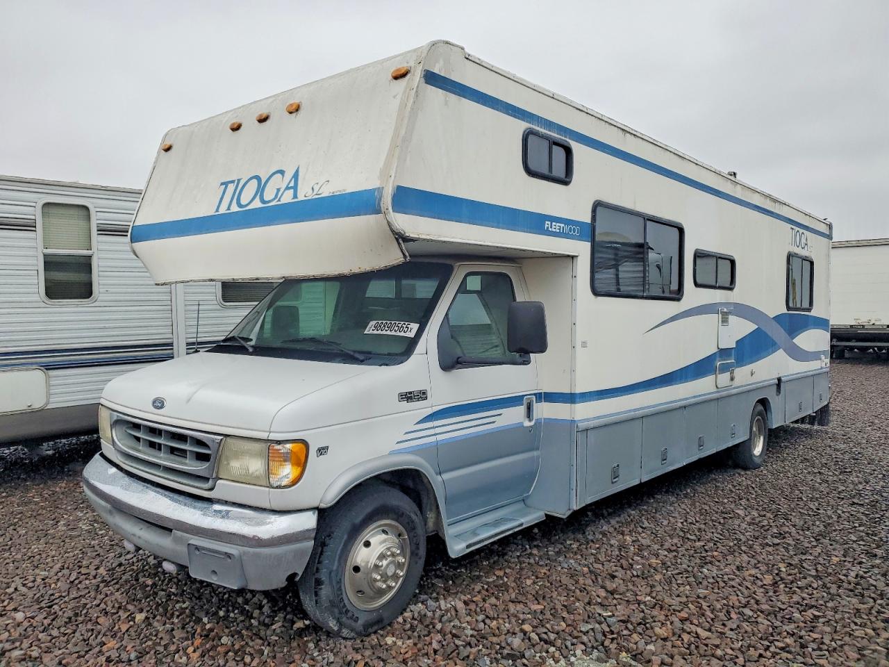 1999 FORD ECONOLINE E450 SUPER DUTY CUTAWAY VAN RV photo 2