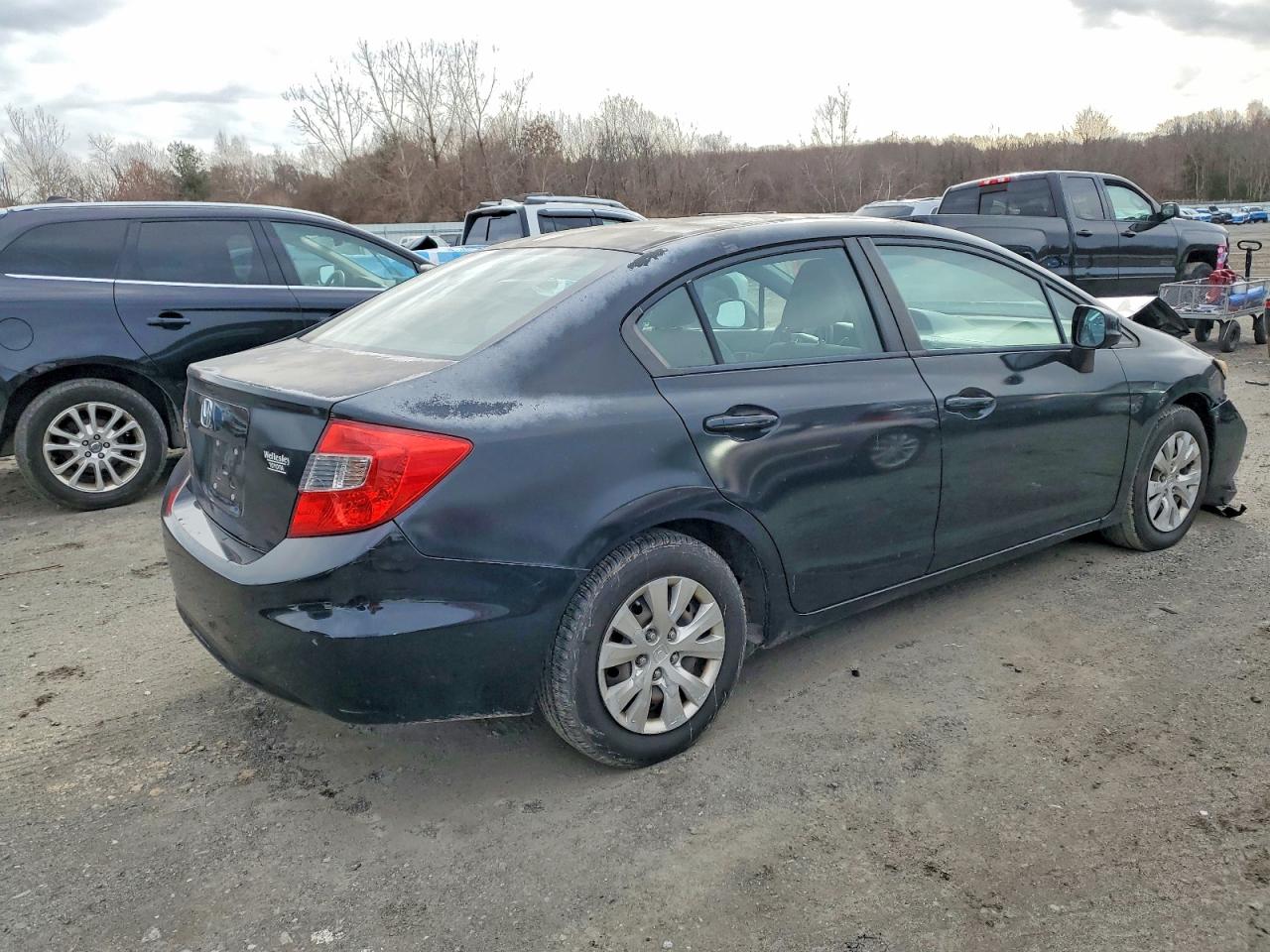2012 HONDA CIVIC LX photo 3