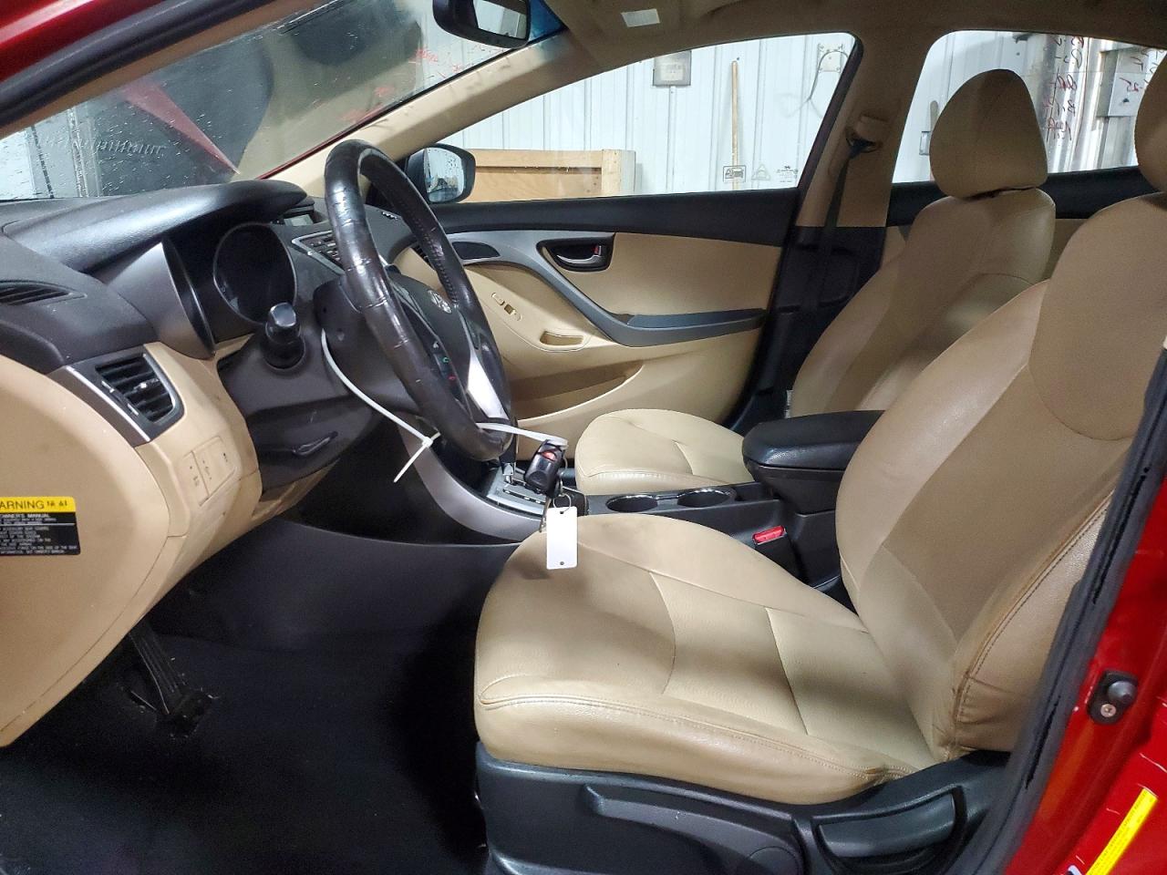 2012 HYUNDAI ELANTRA GLS photo 7