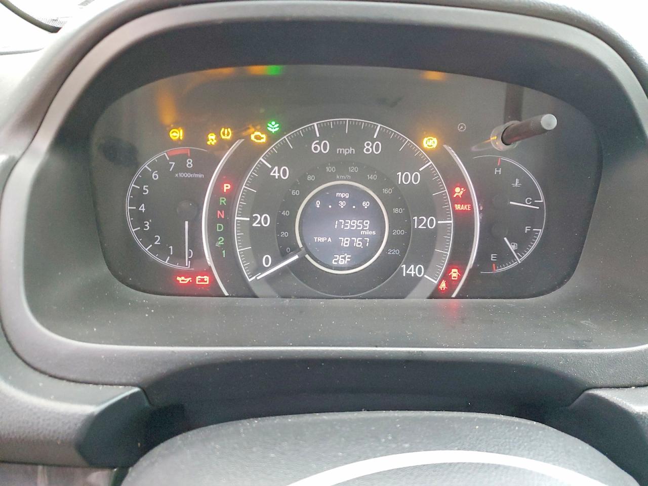 2013 HONDA CR-V EXL photo 9