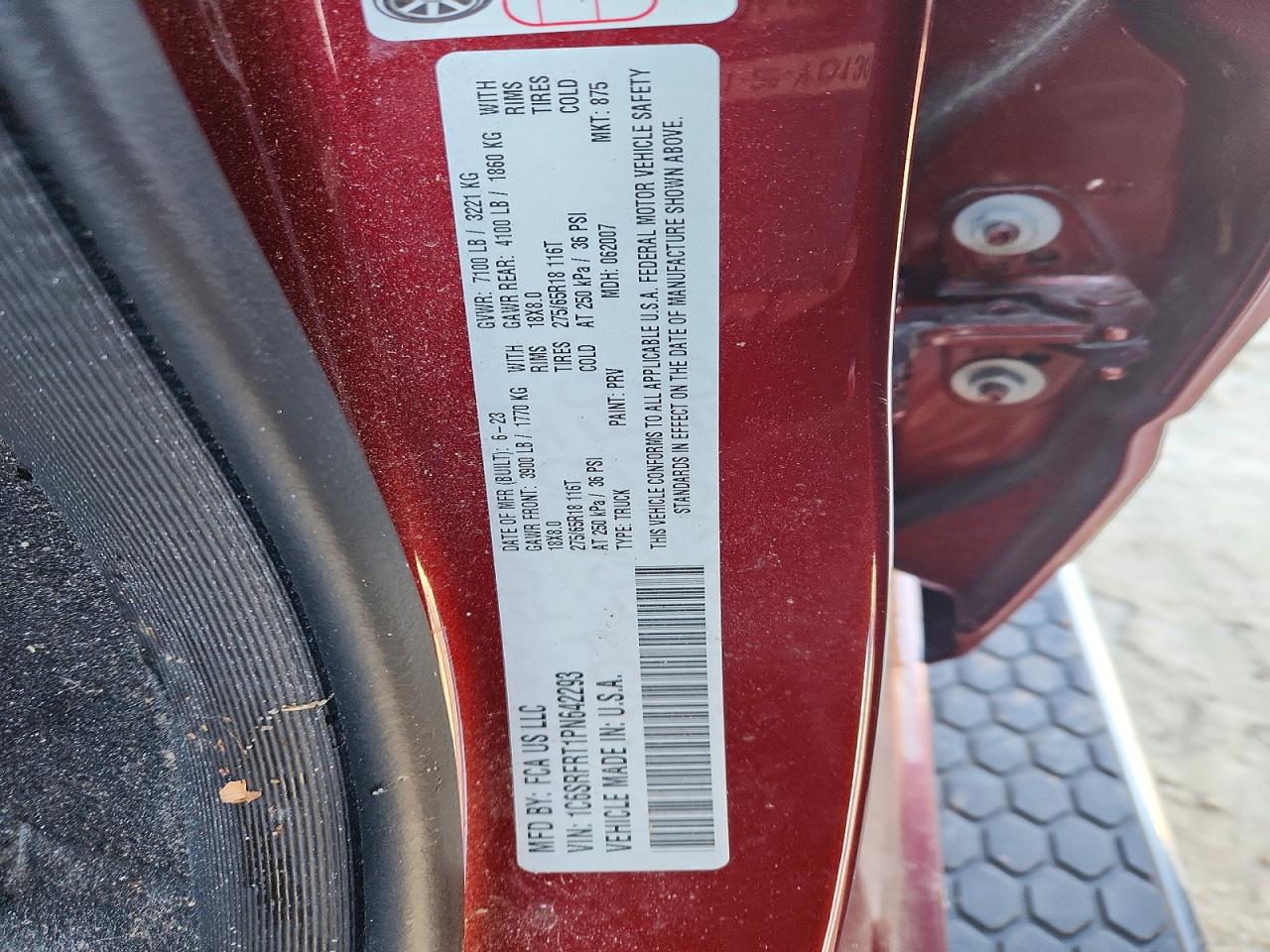 2023 RAM 1500 LARAMIE photo 12