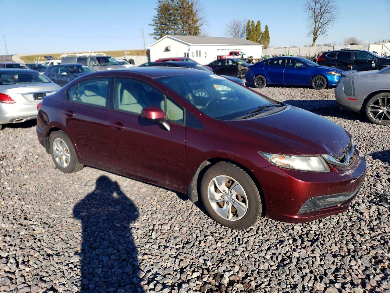 2013 HONDA CIVIC LX photo 4