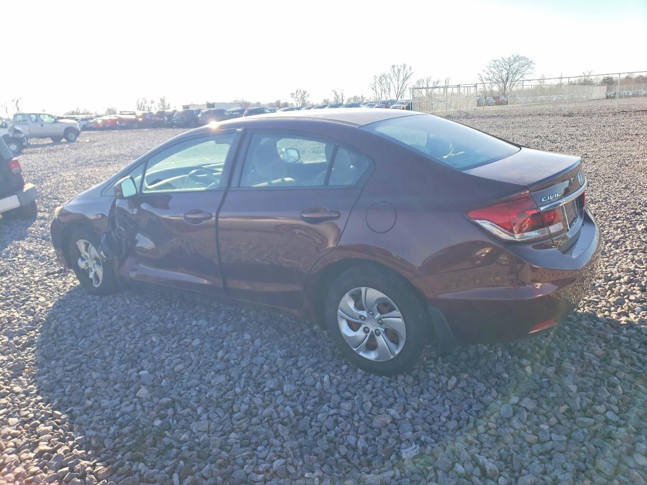 2013 HONDA CIVIC LX photo 2