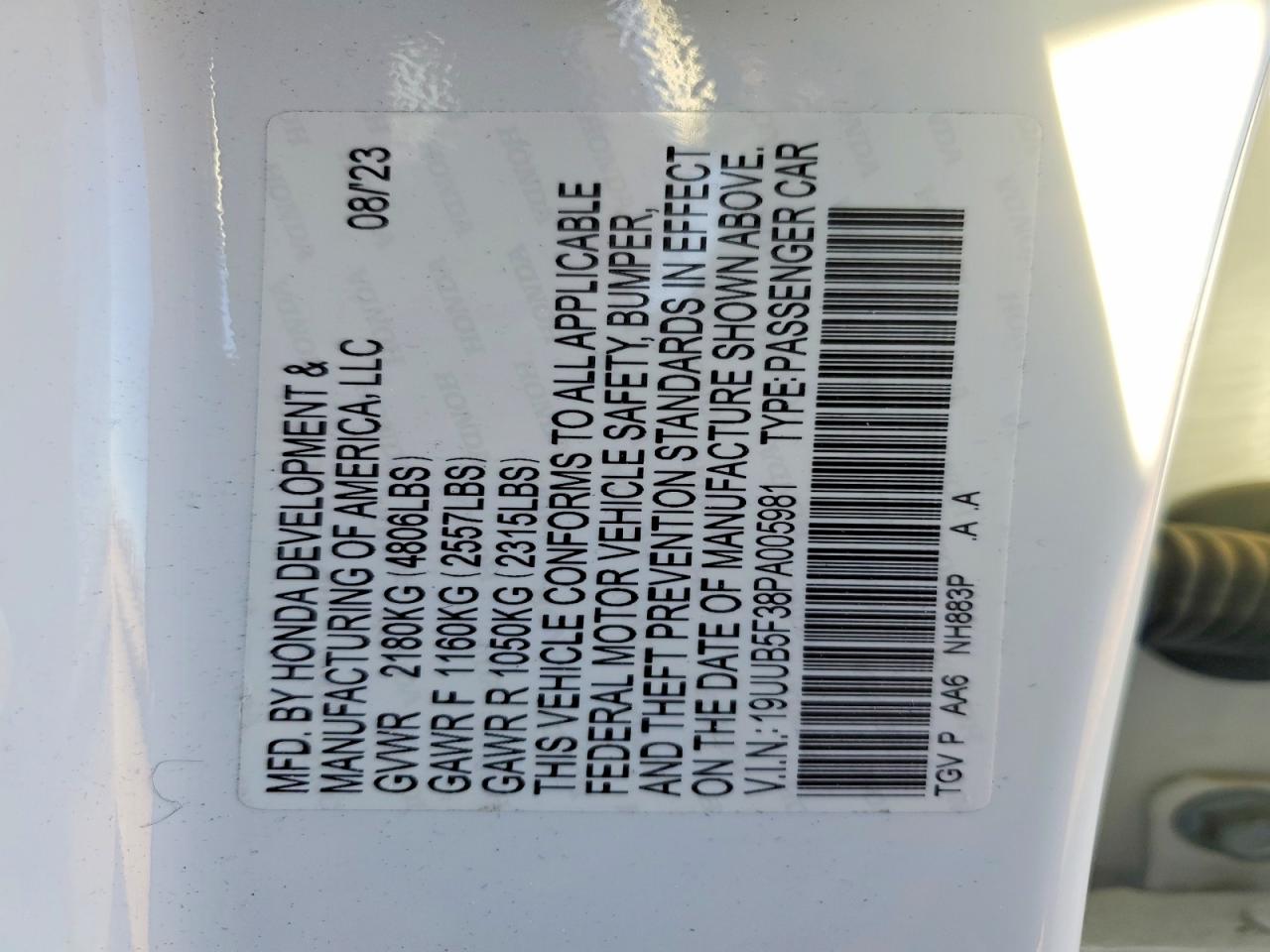 2023 ACURA TLX photo 12