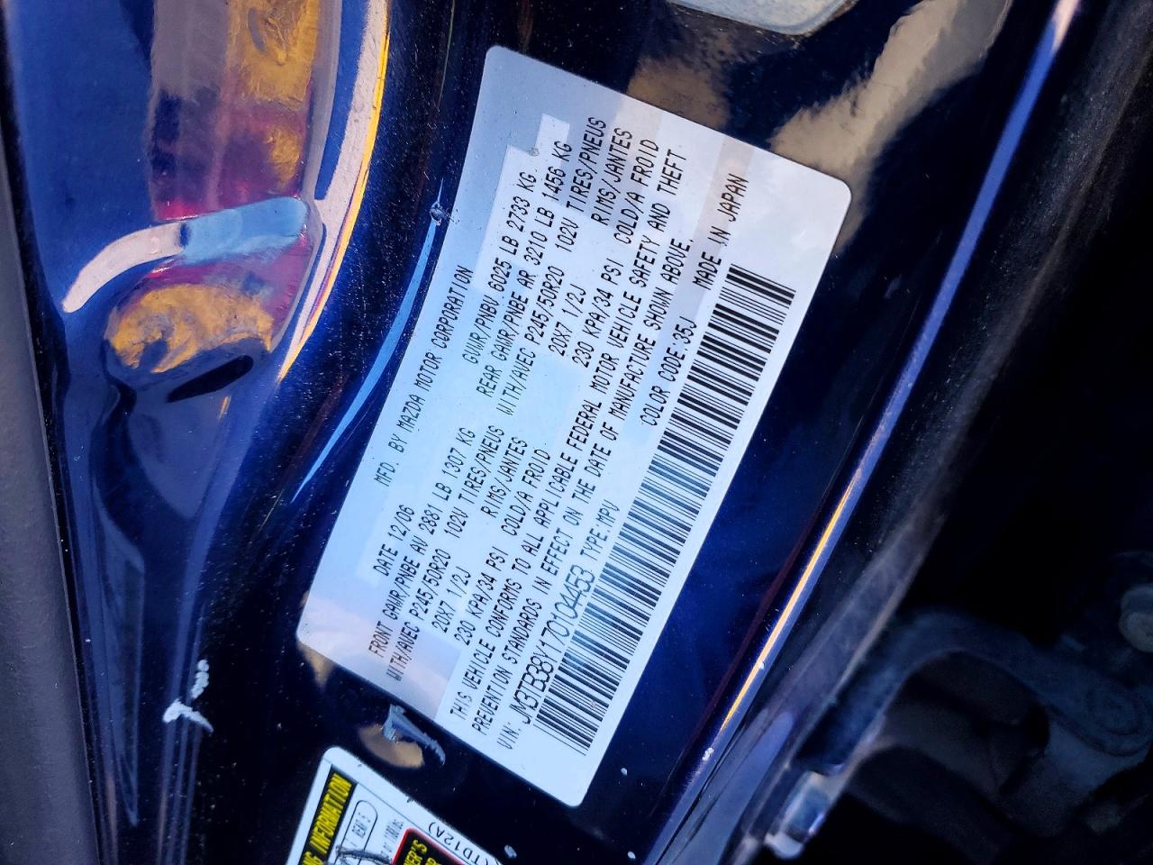 2007 MAZDA CX-9 photo 25