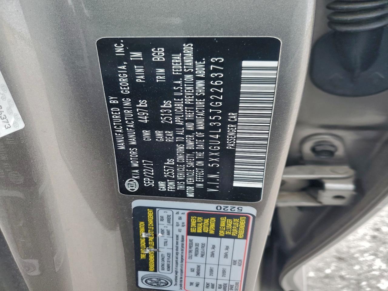 2018 KIA OPTIMA EX photo 12