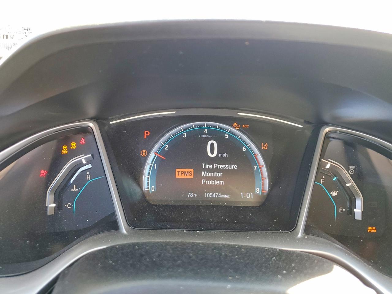 2020 HONDA CIVIC EX photo 9
