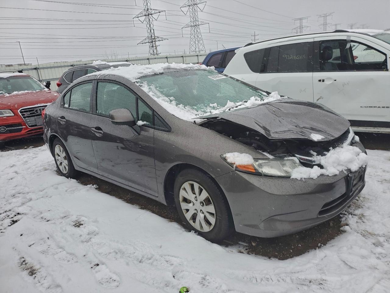 2012 HONDA CIVIC LX photo 4