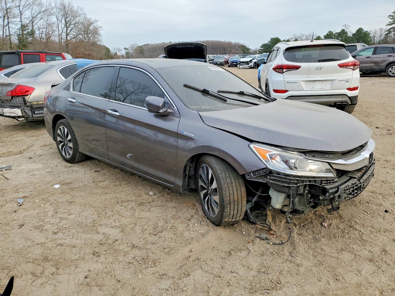 2017 HONDA ACCORD HYBRID EXL photo 4