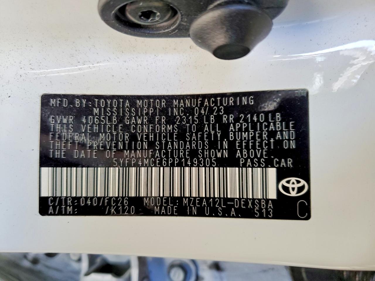 2023 TOYOTA COROLLA SE photo 37