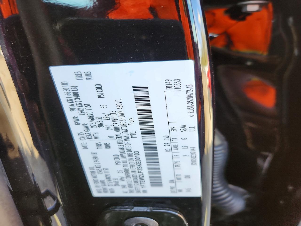 2025 FORD F150 STX photo 12