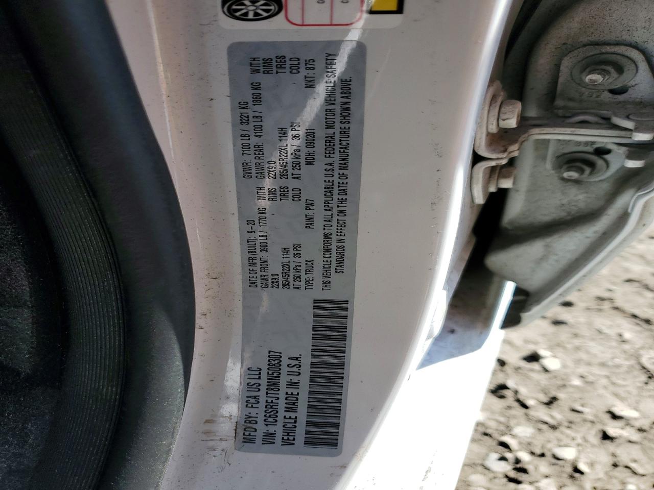 2021 RAM 1500 LARAMIE photo 12