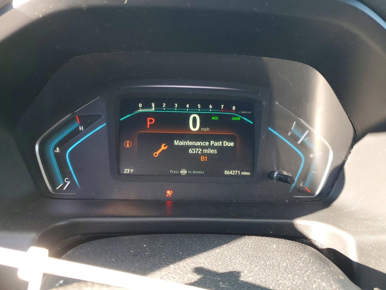 2019 HONDA ODYSSEY EX photo 9