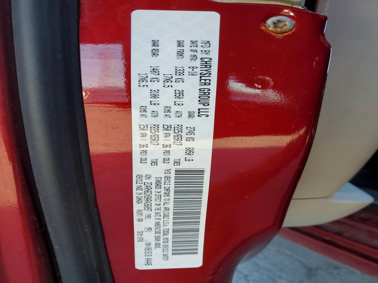 2010 DODGE GRAND CARAVAN CREW photo 14