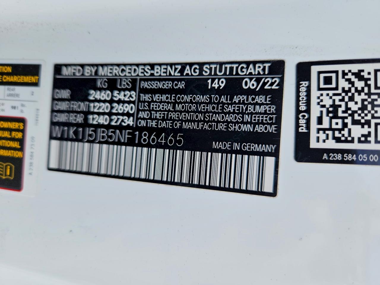 2022 MERCEDES-BENZ E 450 photo 12