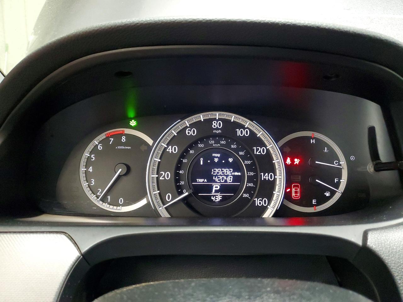 2014 HONDA ACCORD LX photo 9