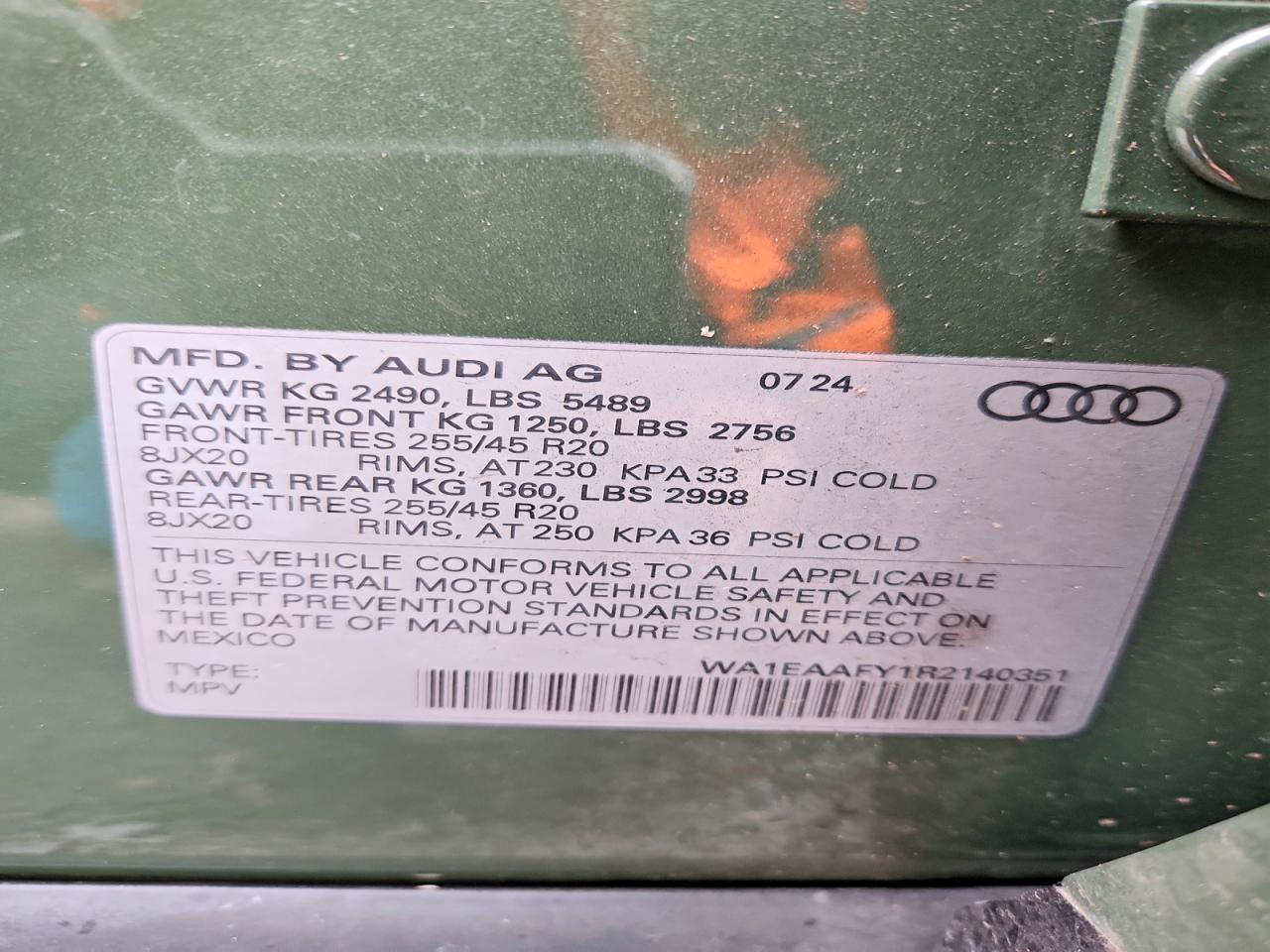 2024 AUDI Q5 PREMIUM PLUS 45 photo 23