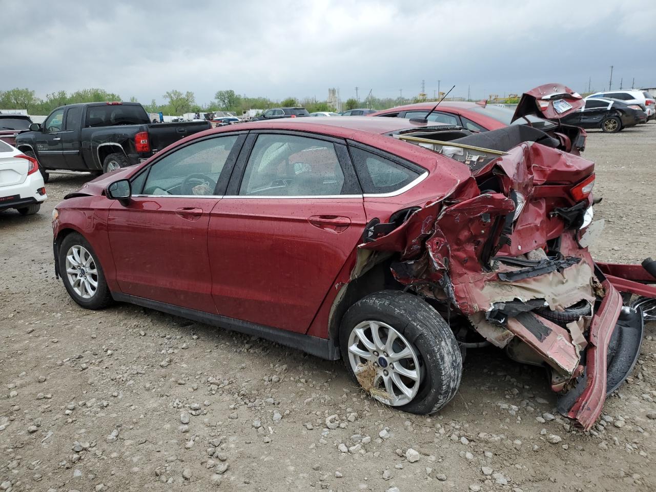 2015 FORD FUSION S photo 3