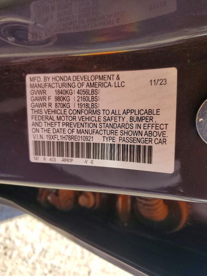 2024 HONDA CIVIC EXL photo 25