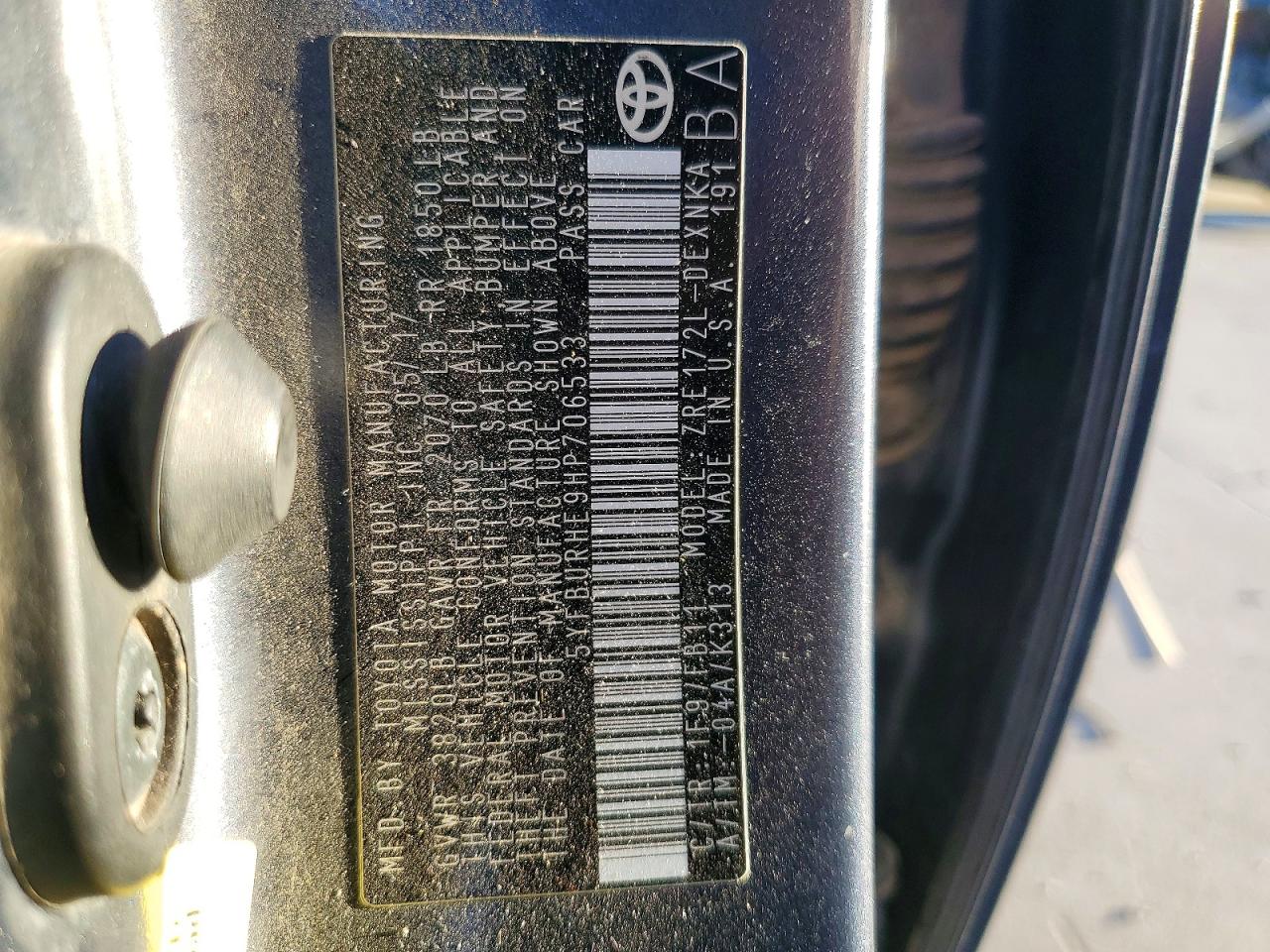 2017 TOYOTA COROLLA L photo 23