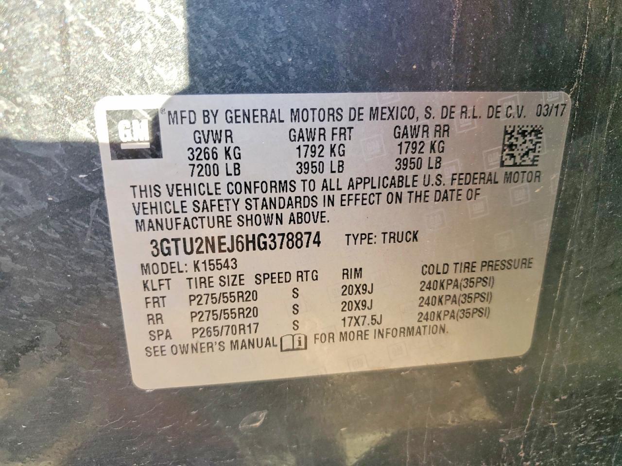 2017 GMC SIERRA K1500 SLT photo 12