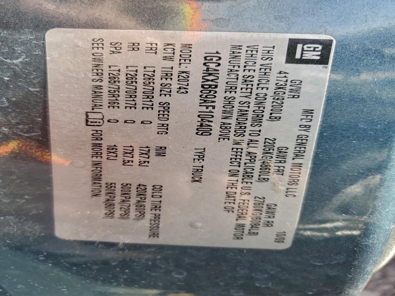 2010 CHEVROLET SILVERADO K2500 HEAVY DUTY LT photo 13