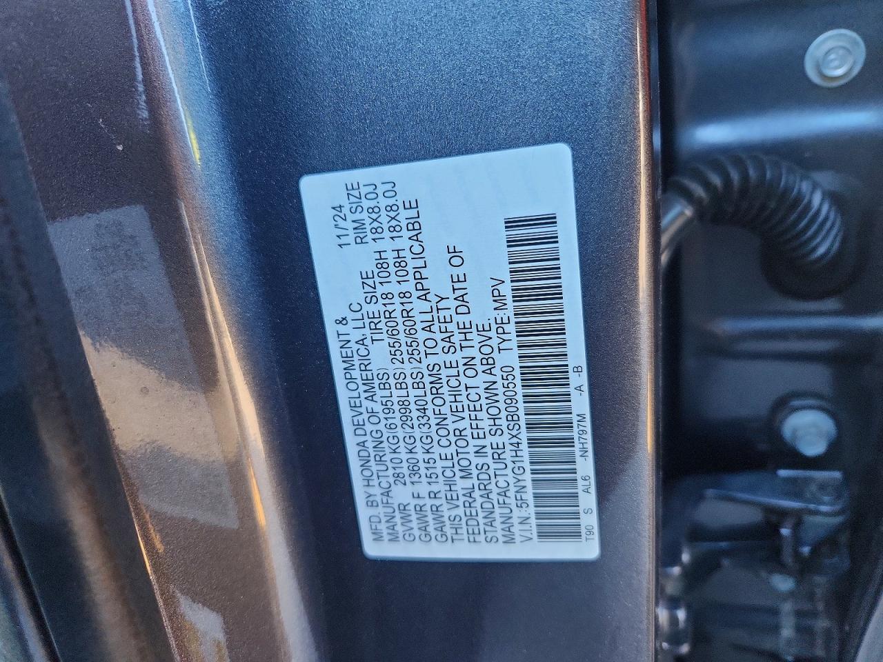 2025 HONDA PILOT EXL photo 23
