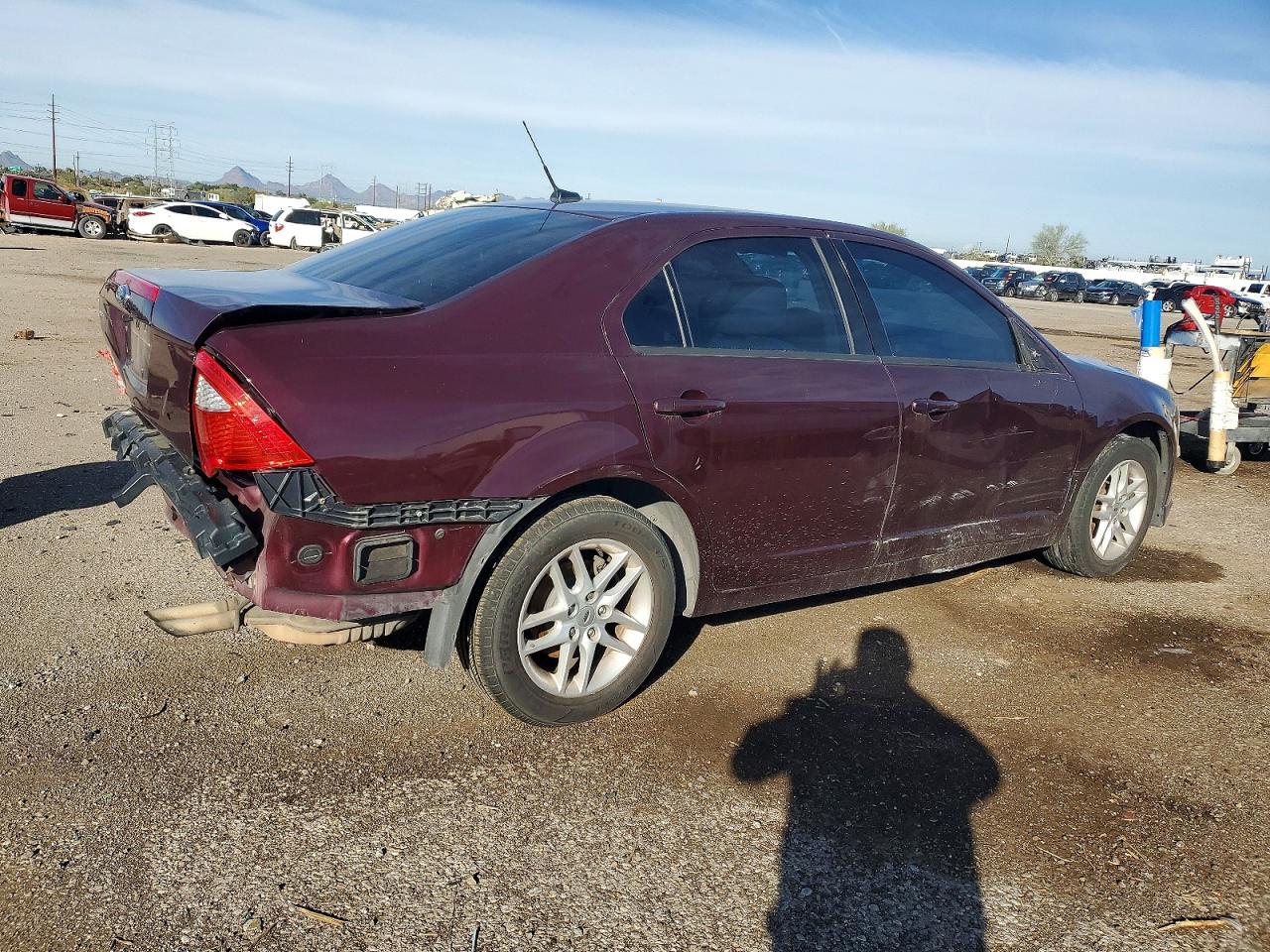 2012 FORD FUSION S photo 3