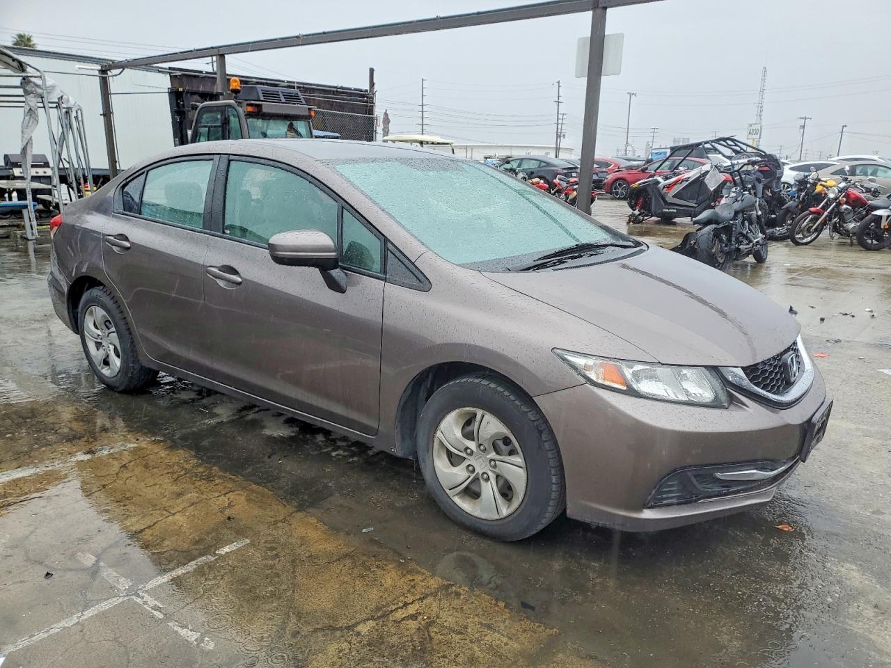 2015 HONDA CIVIC LX photo 4