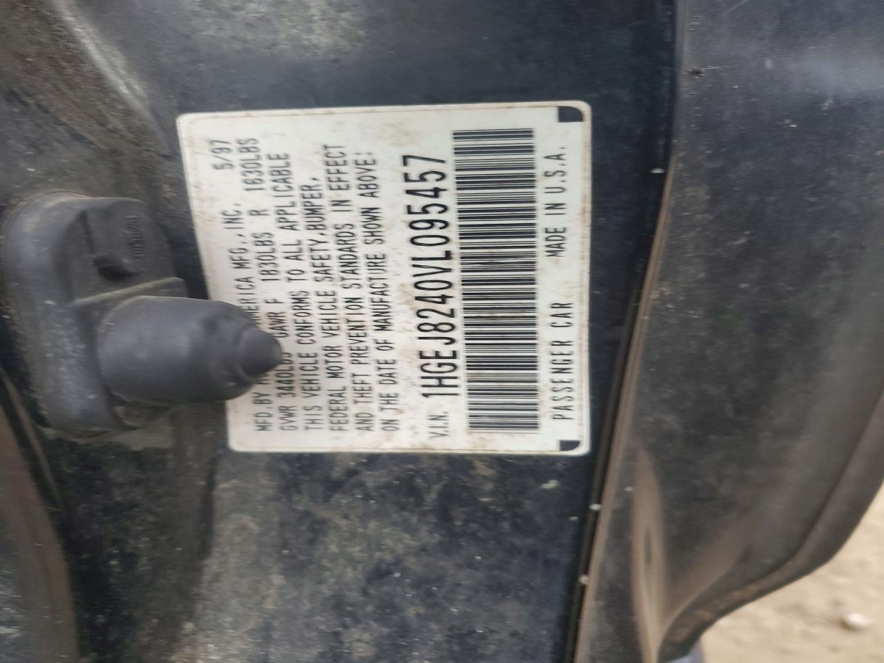1997 HONDA CIVIC EX photo 12