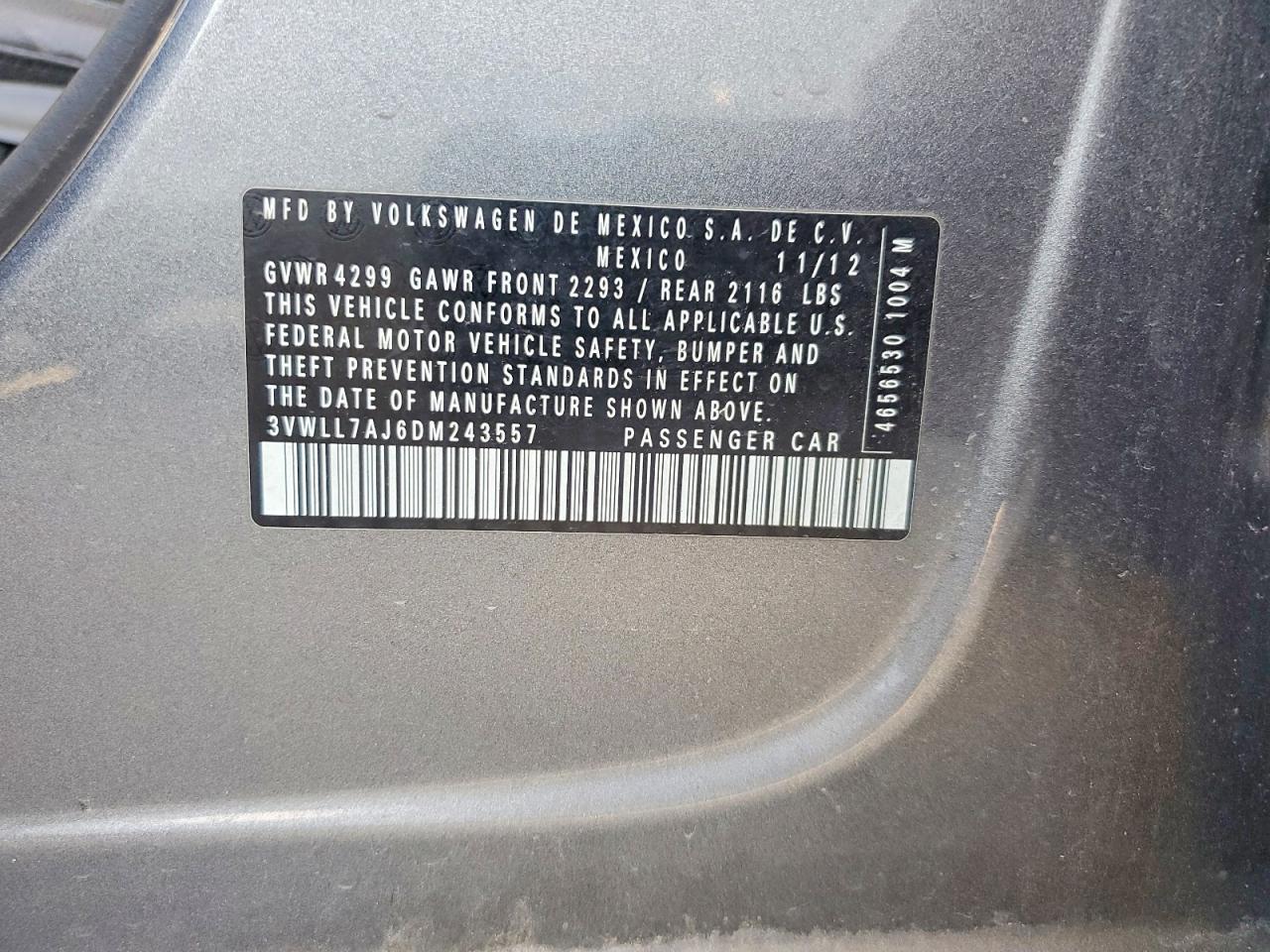 2013 VOLKSWAGEN JETTA TDI photo 12