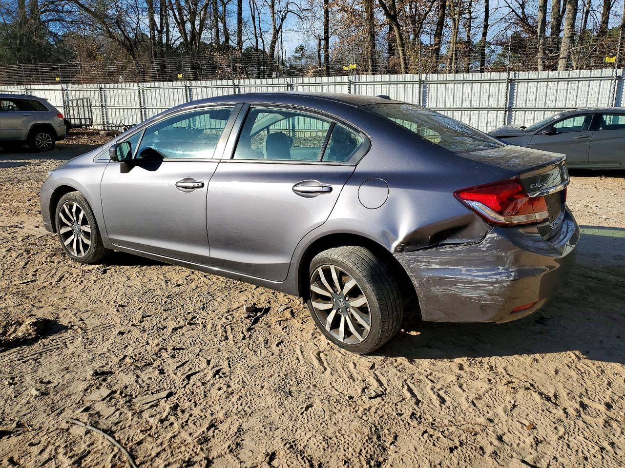 2015 HONDA CIVIC EXL photo 2