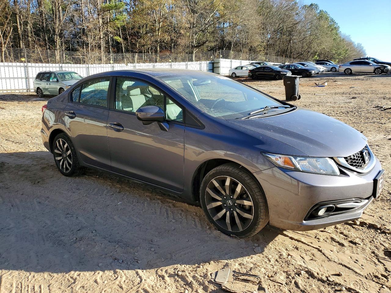 2015 HONDA CIVIC EXL photo 4