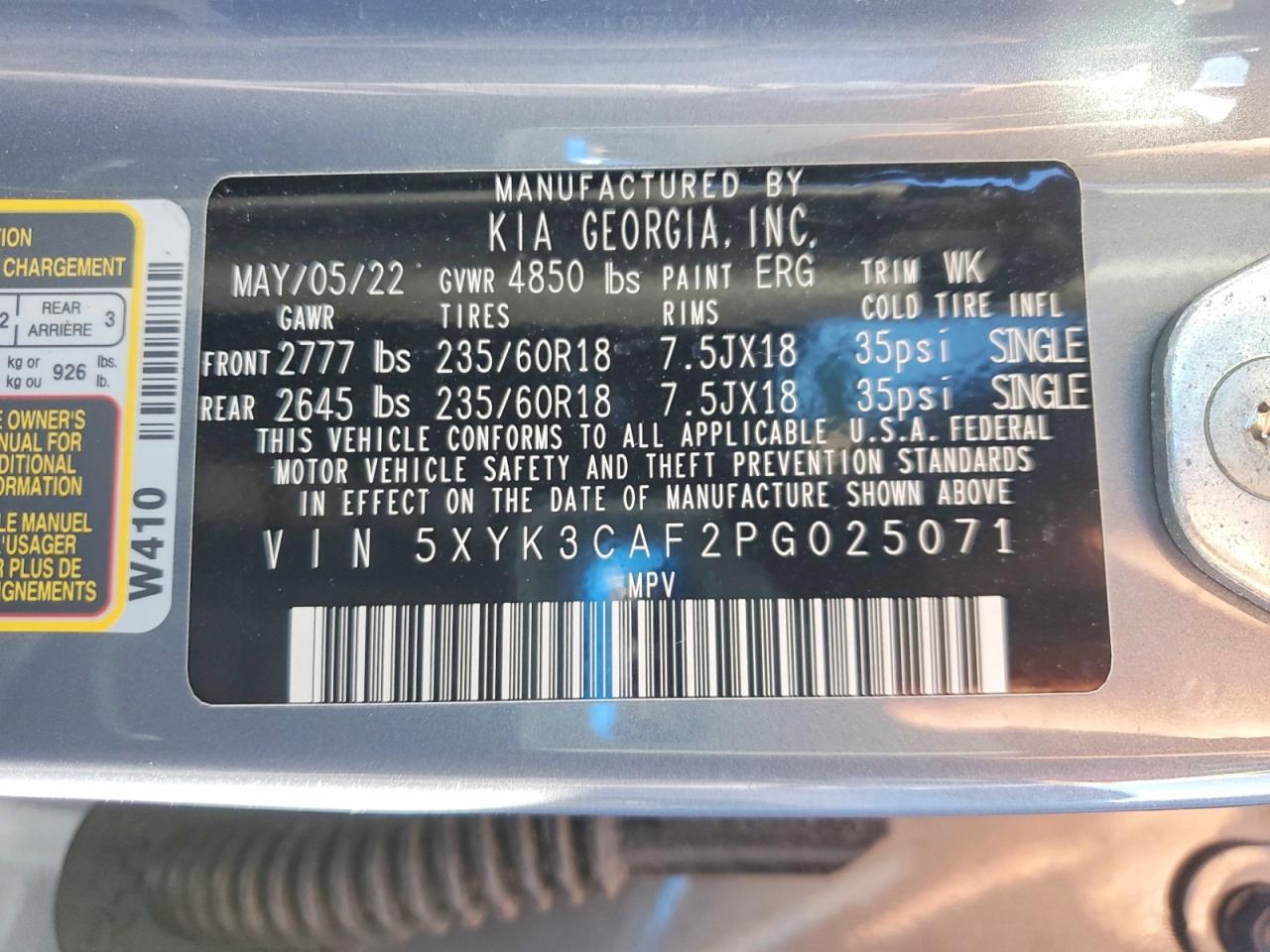 2023 KIA SPORTAGE EX photo 13