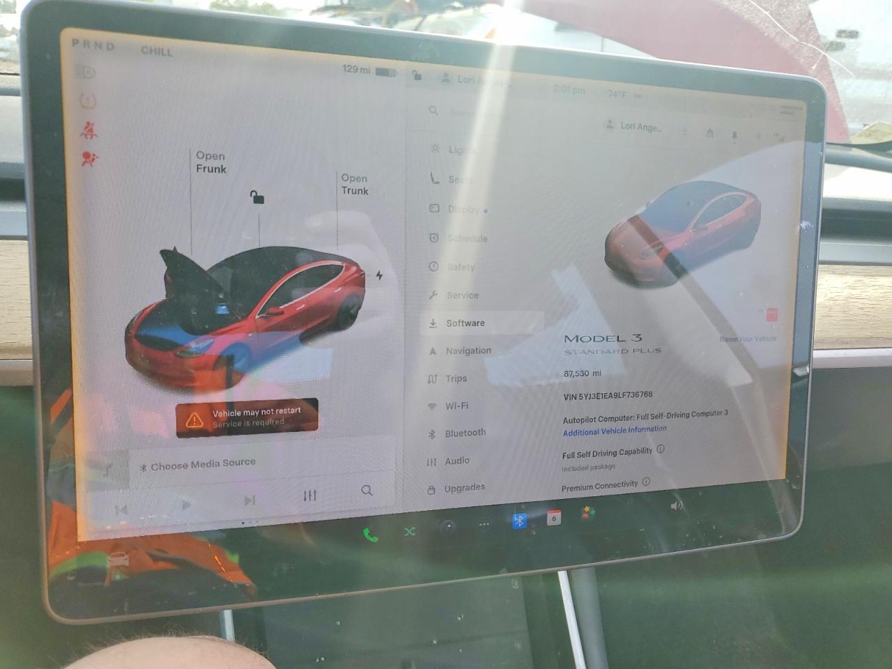 2020 TESLA MODEL 3 photo 9