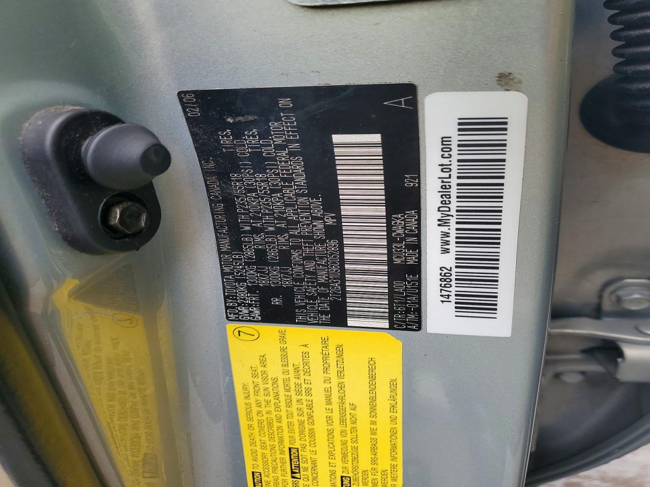 2006 LEXUS RX 330 photo 12