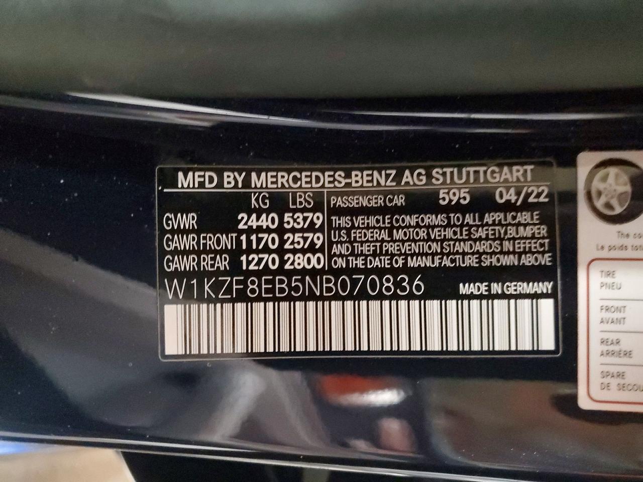 2022 MERCEDES-BENZ E 350 4MATIC photo 12