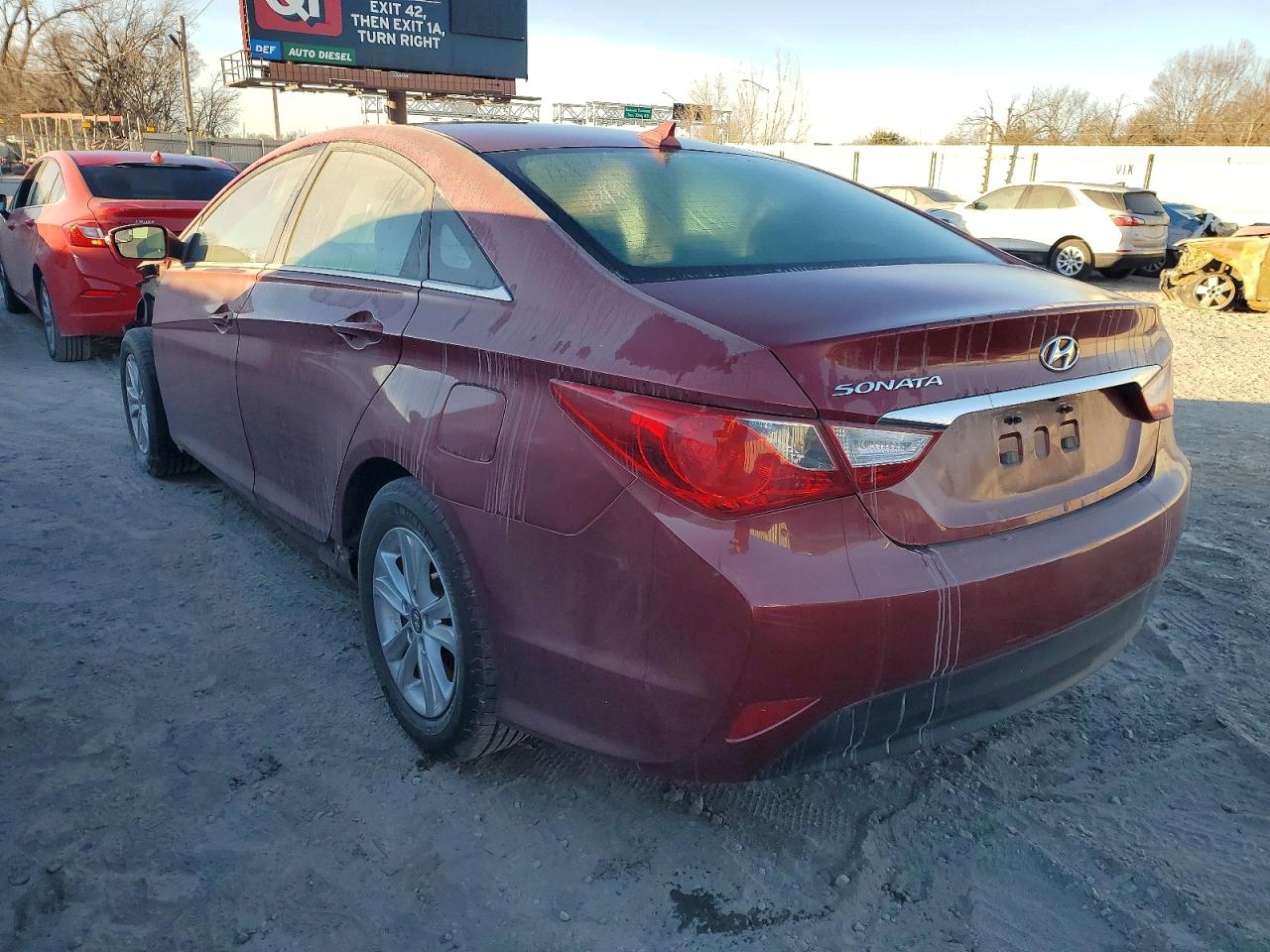 2014 HYUNDAI SONATA GLS photo 2
