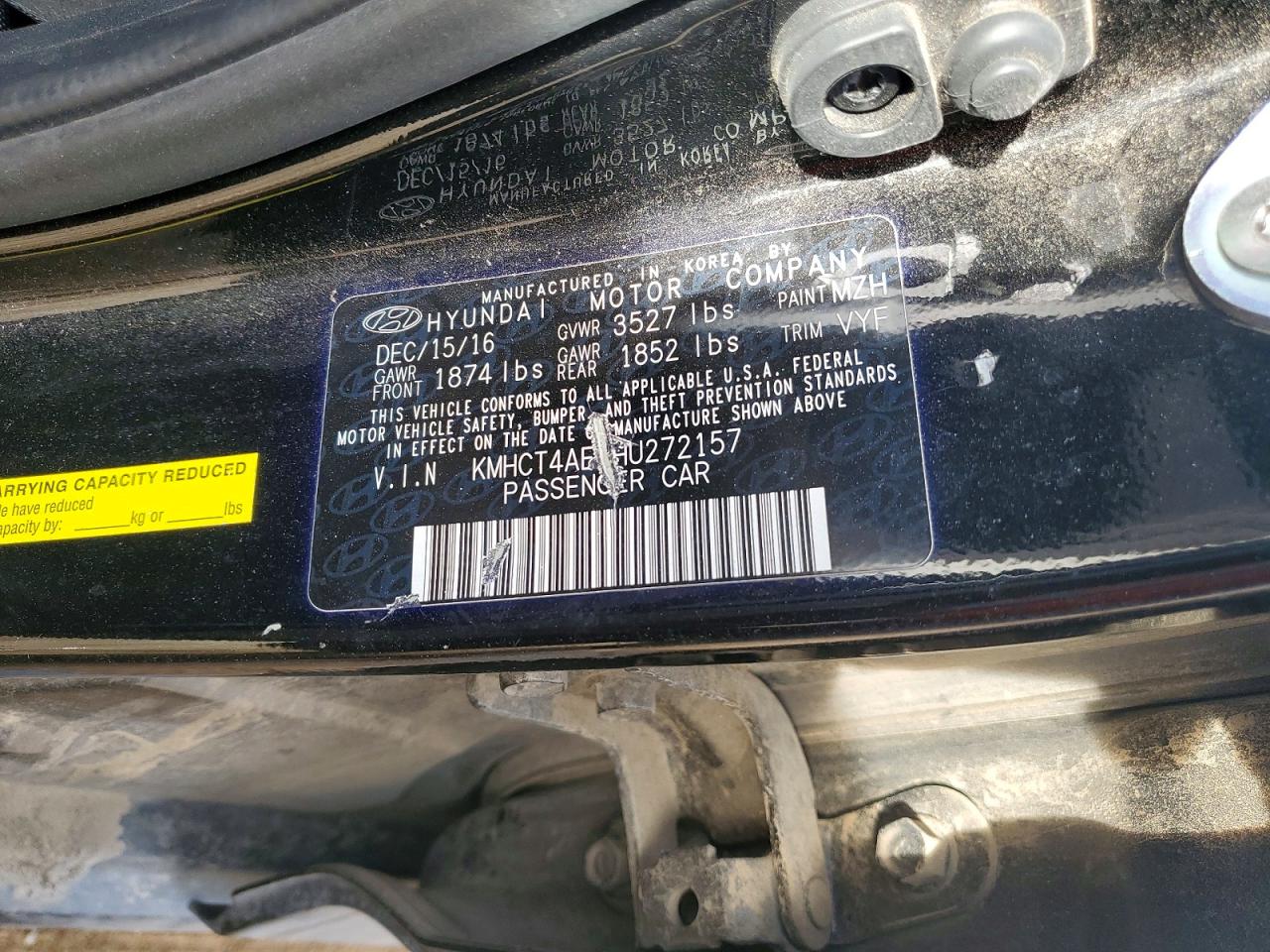 2017 HYUNDAI ACCENT SE photo 25