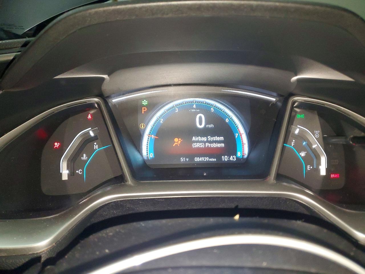 2016 HONDA CIVIC EX photo 9