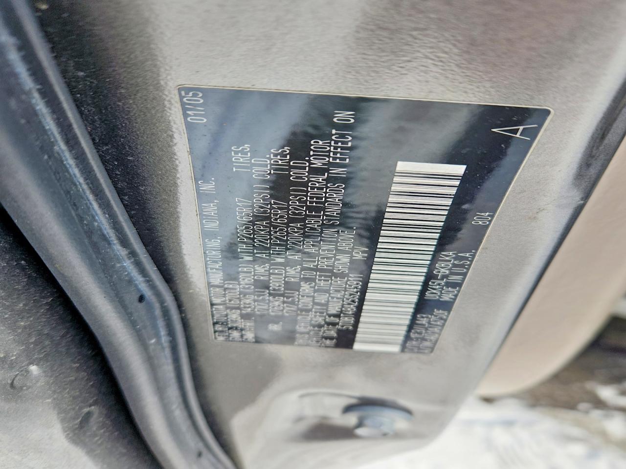 2005 TOYOTA SEQUOIA LIMITED photo 13
