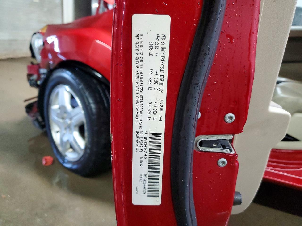 2007 DODGE CALIBER SXT photo 12