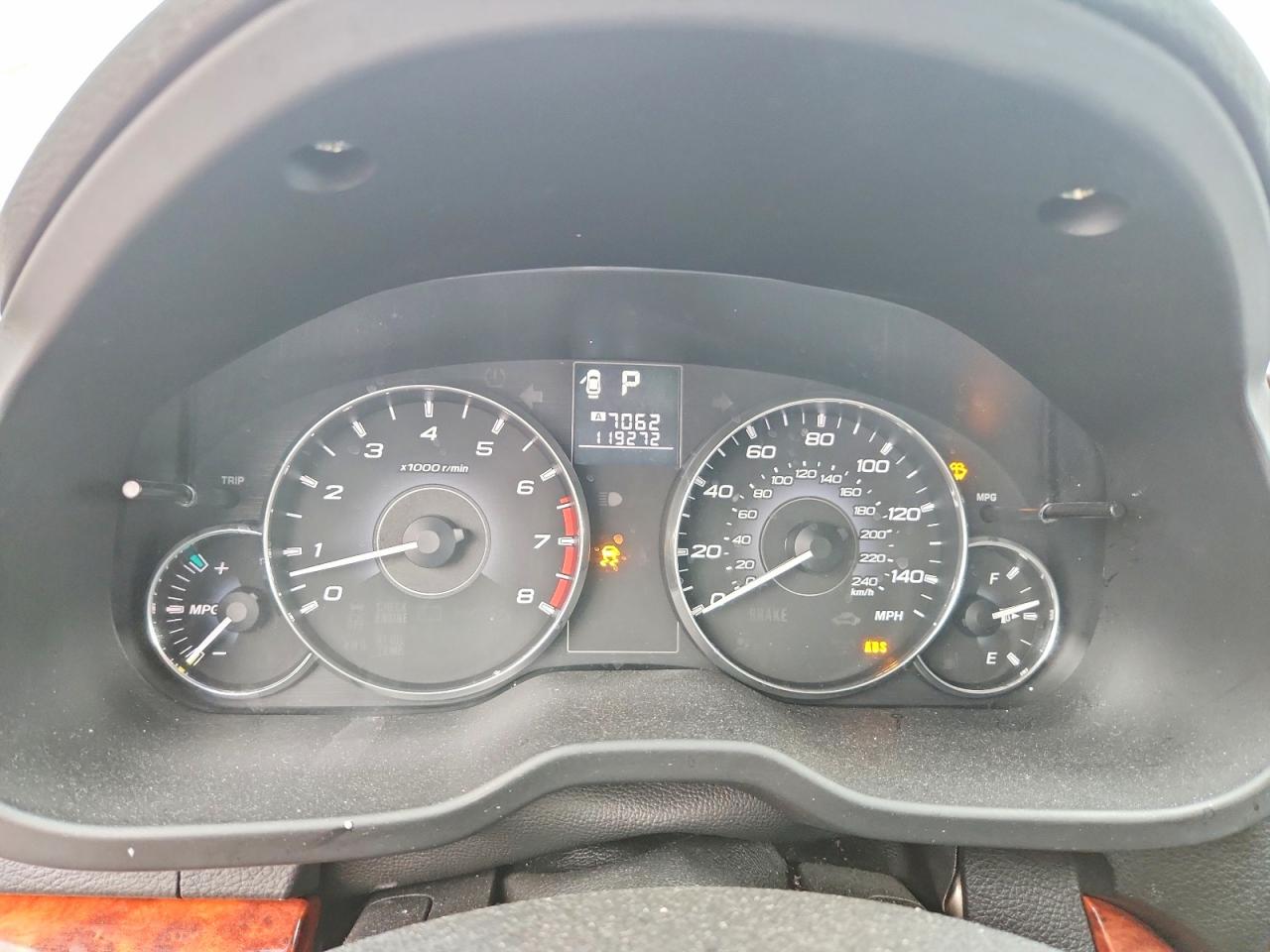 2012 SUBARU OUTBACK 2.5I LIMITED photo 9